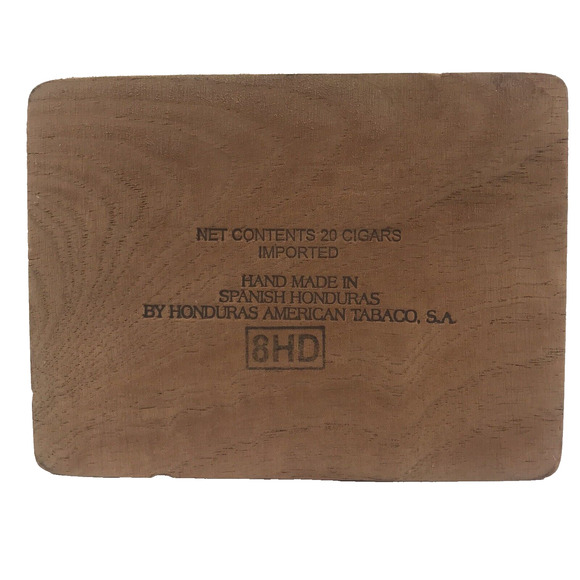 Vintage Wood Cigar Box Purse Handbag Beaded Handle Epicure Excalibur Honduras - Picture 7 of 14